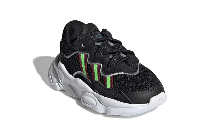 adidas Ozweego Core Black Solar Green TD EE8293