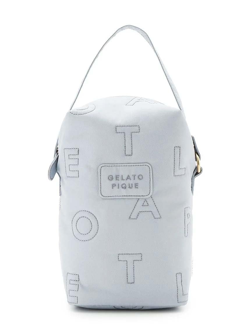 

Alphabet Quilted Diaper Pouch PWGB242638 BLU [Gelato Pique] Women s синій