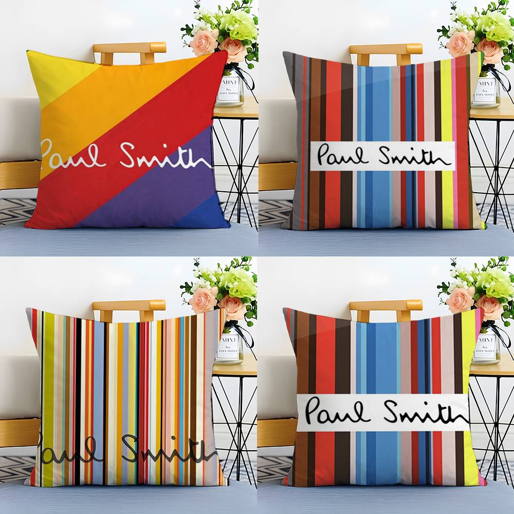 Art P-Paul Fashion Designer Smith-MT Pillow Case Printing Pillowcase Living Room Sofa Cushion Cover Bedroom Room Decor