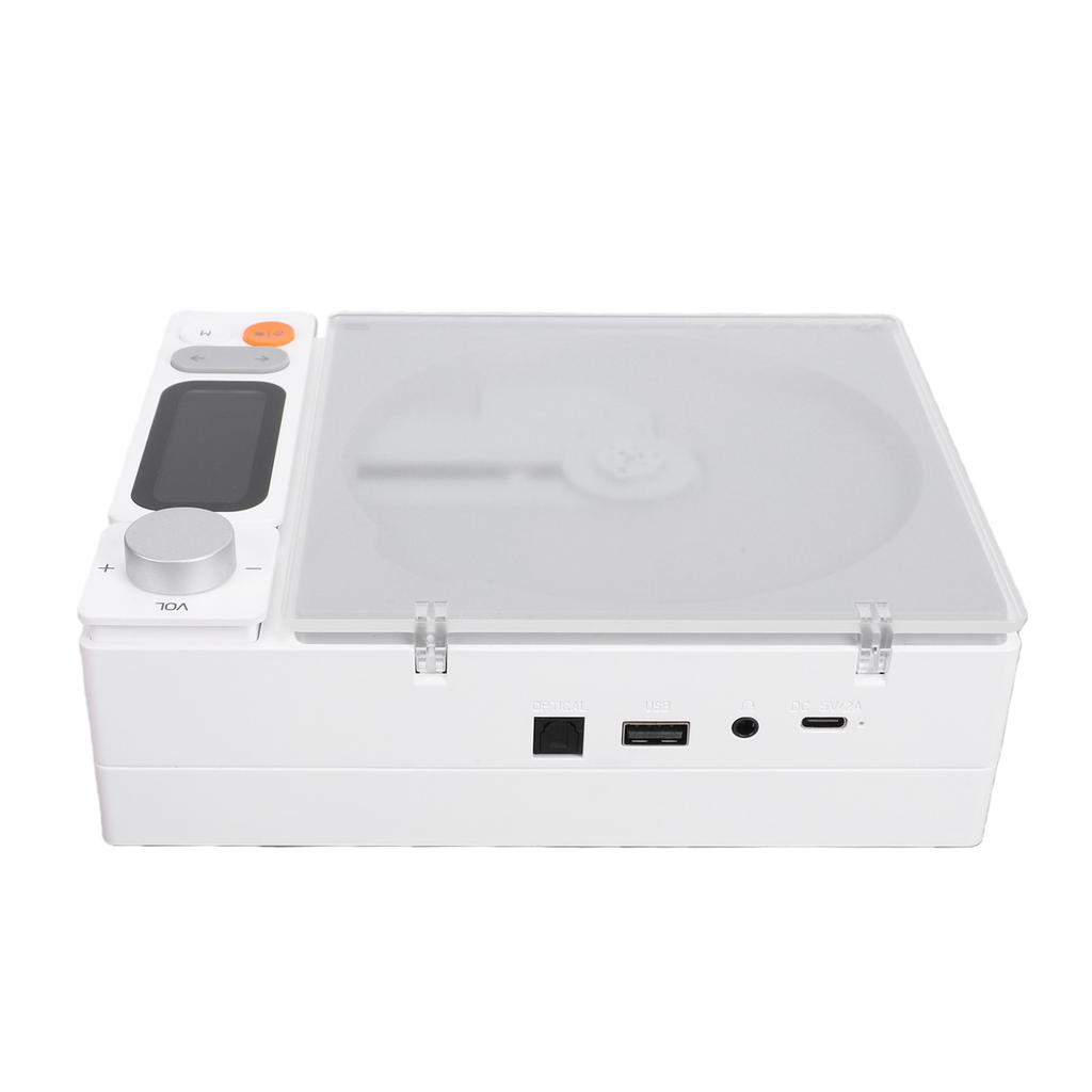 Portable CD Player LCD Display Multifunctional High Fidelity Wireless Remote Control Bluetooth CD Music Player FM Radio