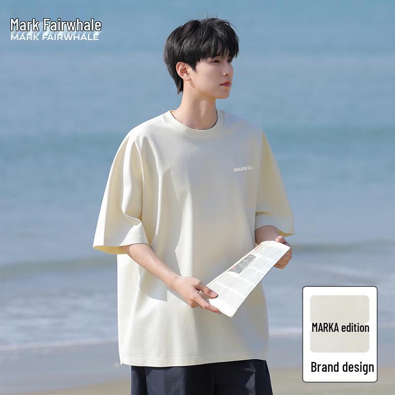 Mark Hua Fei Men s Retro Casual Short Sleeve T-Shirt L