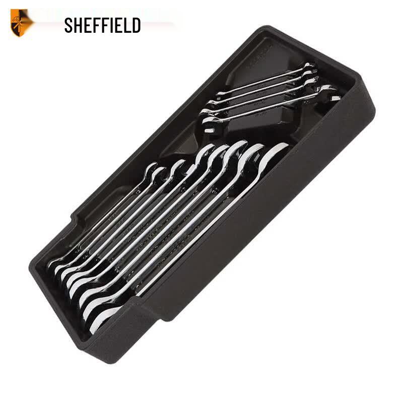 SHEFFIELD 12-Piece Double Open-End Wrench Set