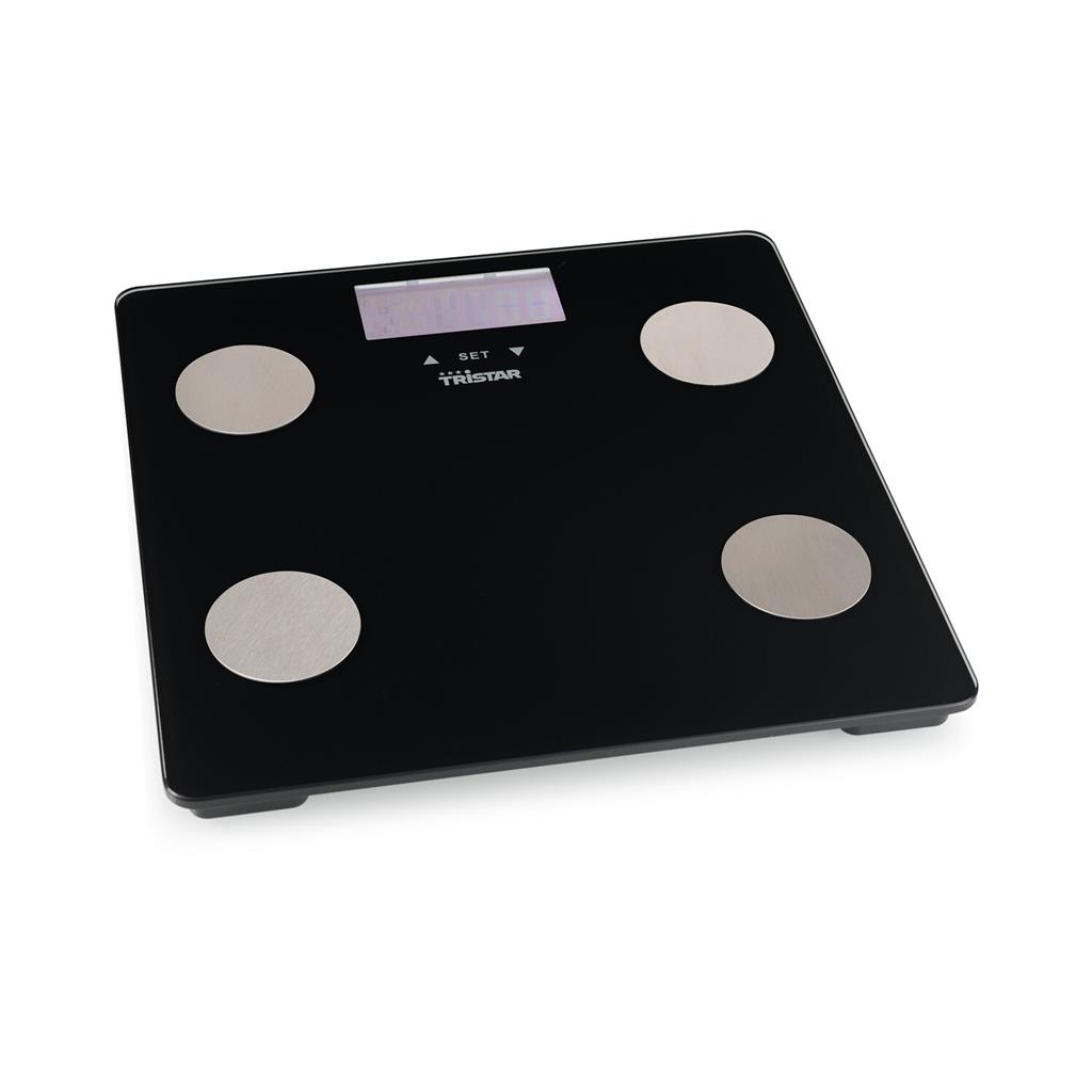 Tristar Personal Scale | WG-2442 | Maximum Weight (capacity) 150 Kg | Accuracy 100 G | Body Mass Index (BMI) Measuring | Black