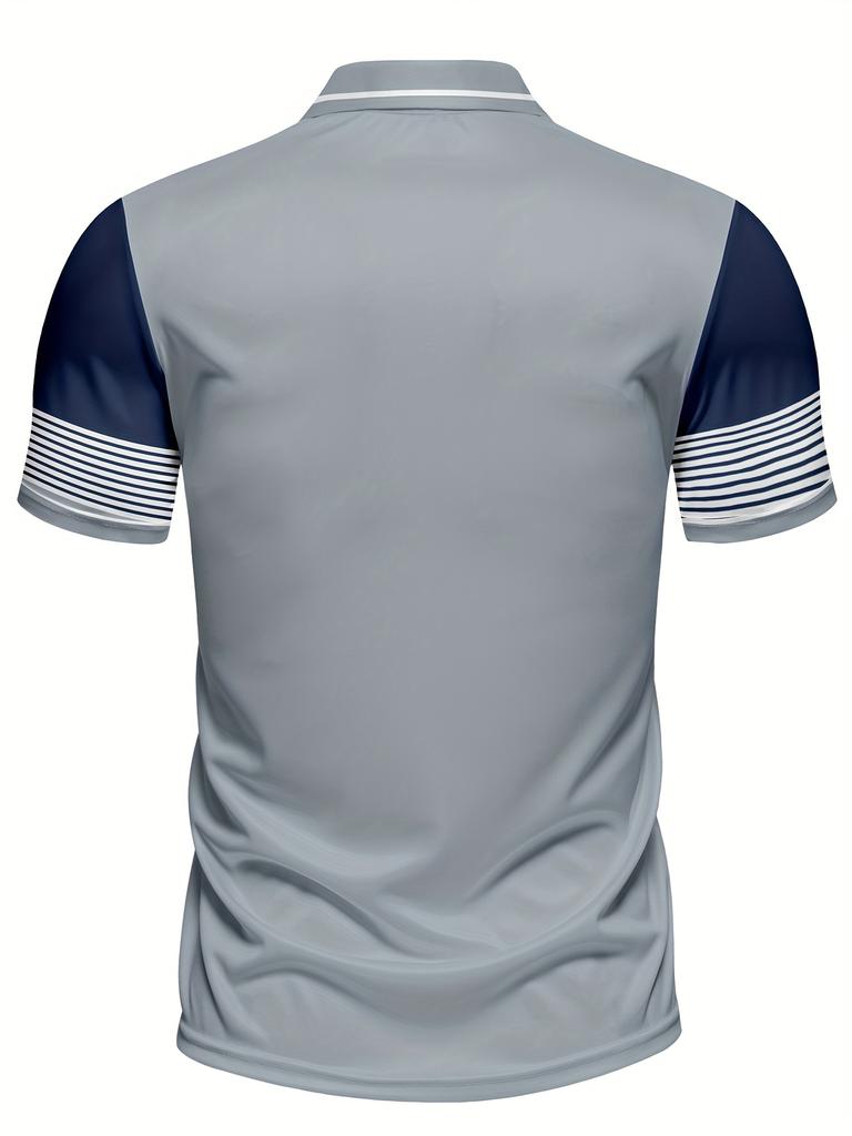 Men's Printed Casual Fashion Short-Sleeve Shirt