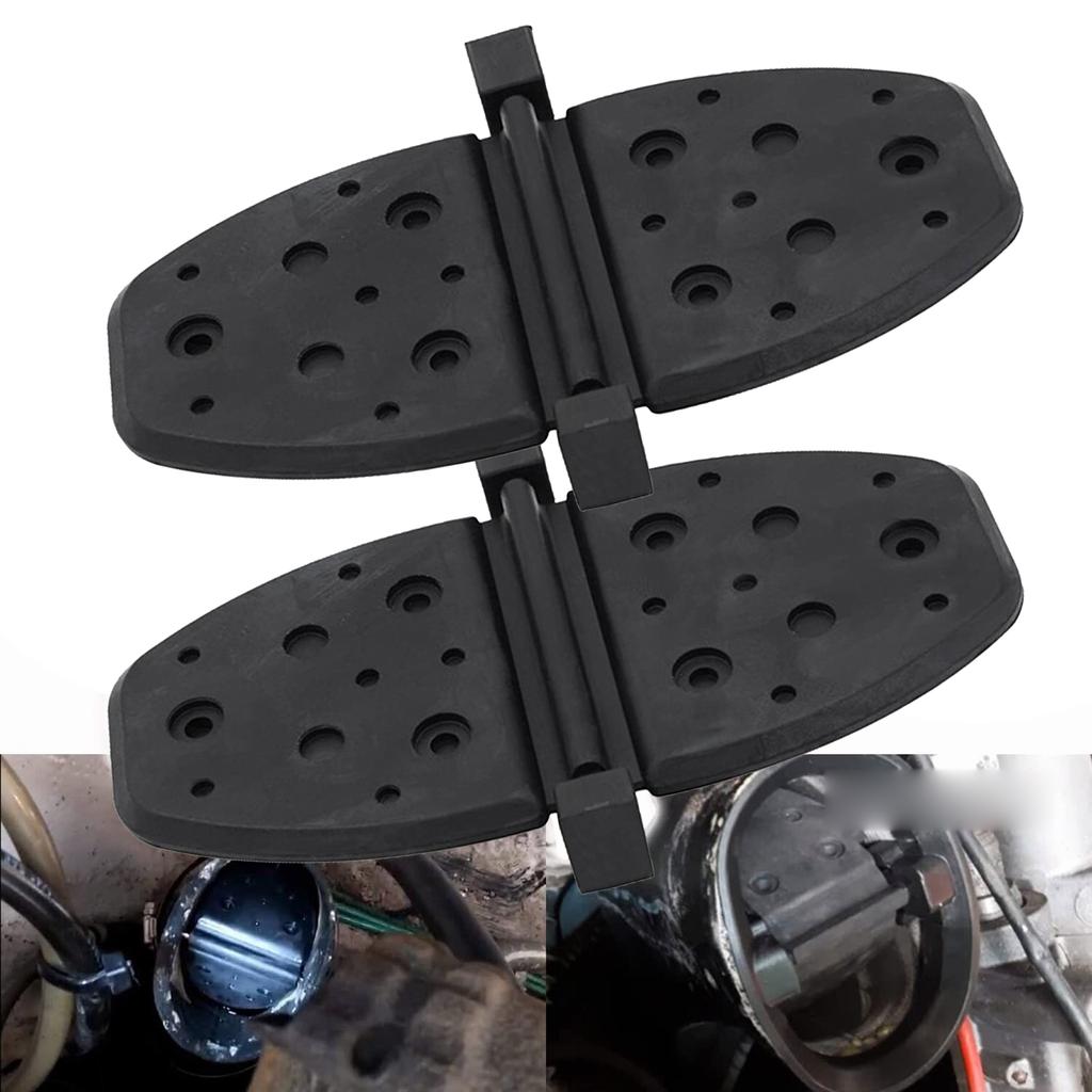 1 Set Exhaust Flappers Water Shutters for Mercruiser Stern Drive V8 V6 Engines 4.3 5.0 5.7 7.4 305 350 454 502 807166A1