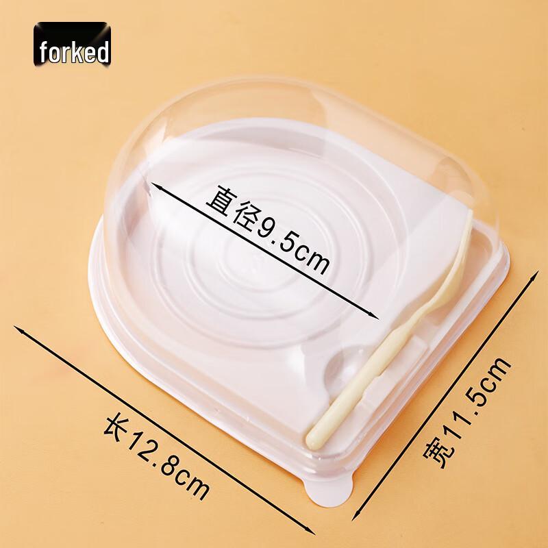 

Disposable Transparent Cake Roll Packaging Box Set