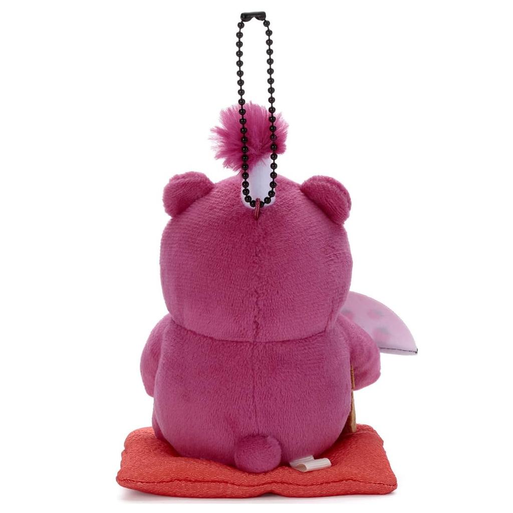 Takara Tomy Arts Pixar Character Toy Story 30th Anniversary Ball Chain Mascot Lotso the Evil Magistrate Plush Toy, Approximately 14cm Tall