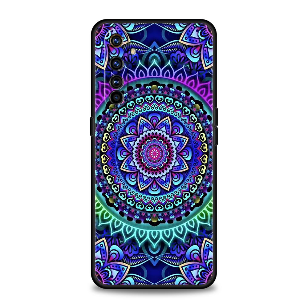 Mandala Soft Silicone For Realme 8i 9i 9 Pro Plus GT2 Pro C3 6 7 8 Pro C21 C11 C25 Pro 5G Shockproof Phone Cover Funda Coque Bag
