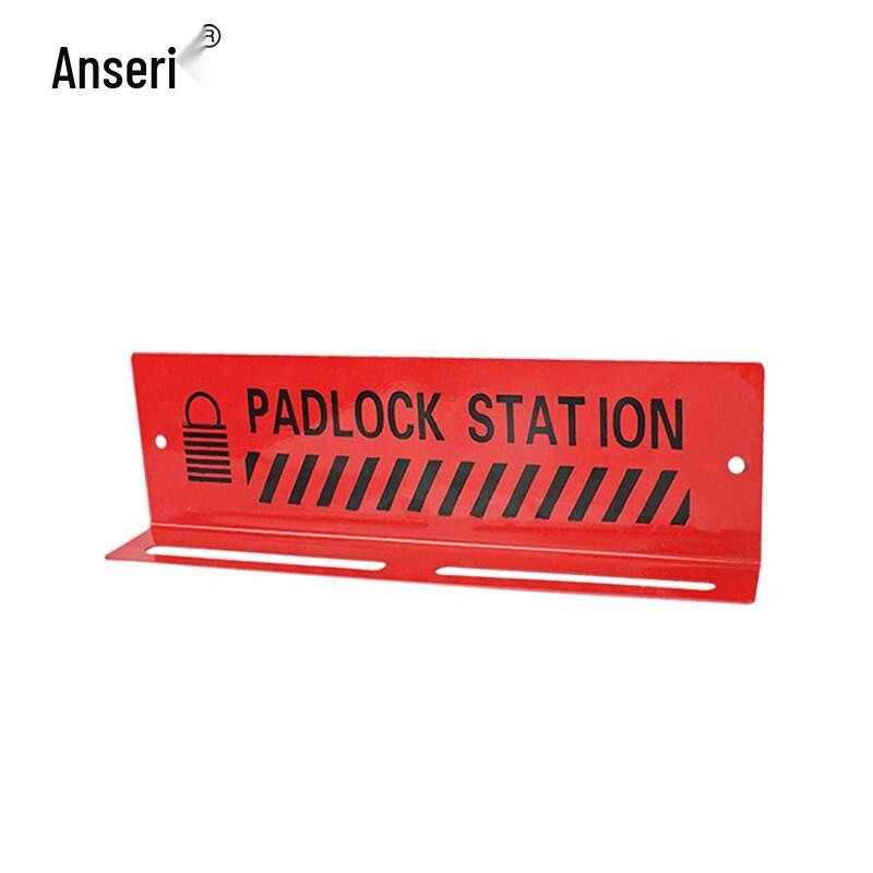 Ansellury LOTO Safety Lockout Tagout Station with Padlocks