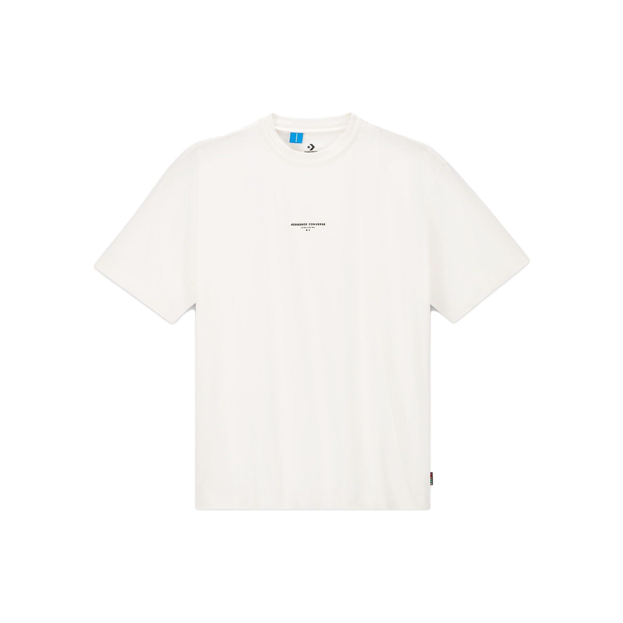 

Футболка Converse x Ader Error Shapes Топы унисекс Cloud Dancer Белая 10025817-A01