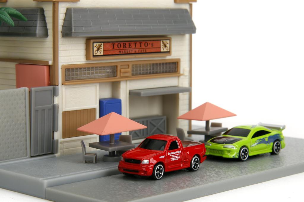 Fast Furious Market Cafe Nanoscene 2 x inch Diecast Cars Kids and Adults Toys & Toretto's & & 1.65