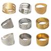 Finger Protector Fingertip Thimble Metal Sewing Thimble Shield Rings Accessories
