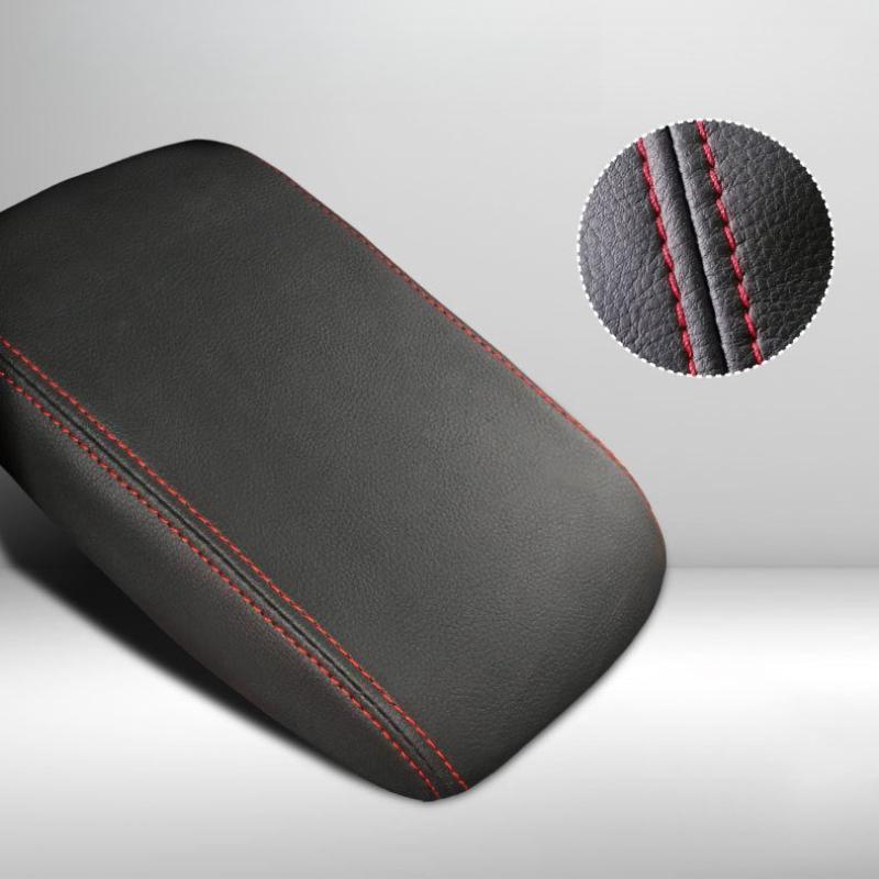 Leather Car Armrest Box Protector Cover For Golf 7 MK7 2012 -2019 Central Control Interior Accessories