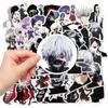 Barevné samolepky Tokyo Ghoul, 50 kusů (neopakováno), voděodolný a opalovací krém.