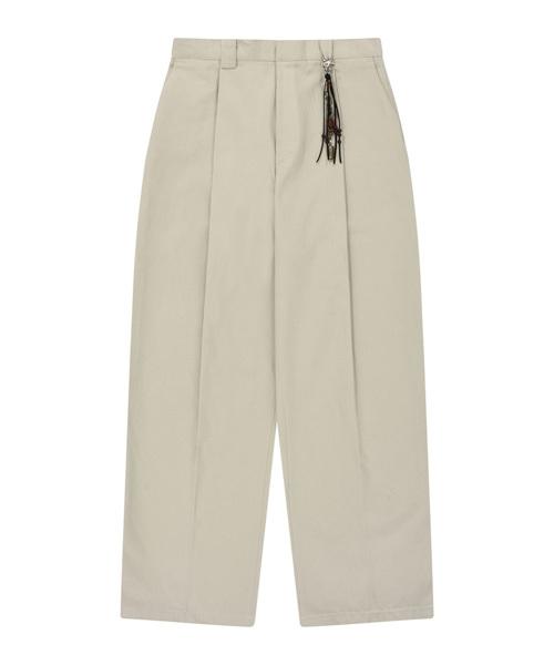 THE GREATEST Cotton Keyring Pants Ivory