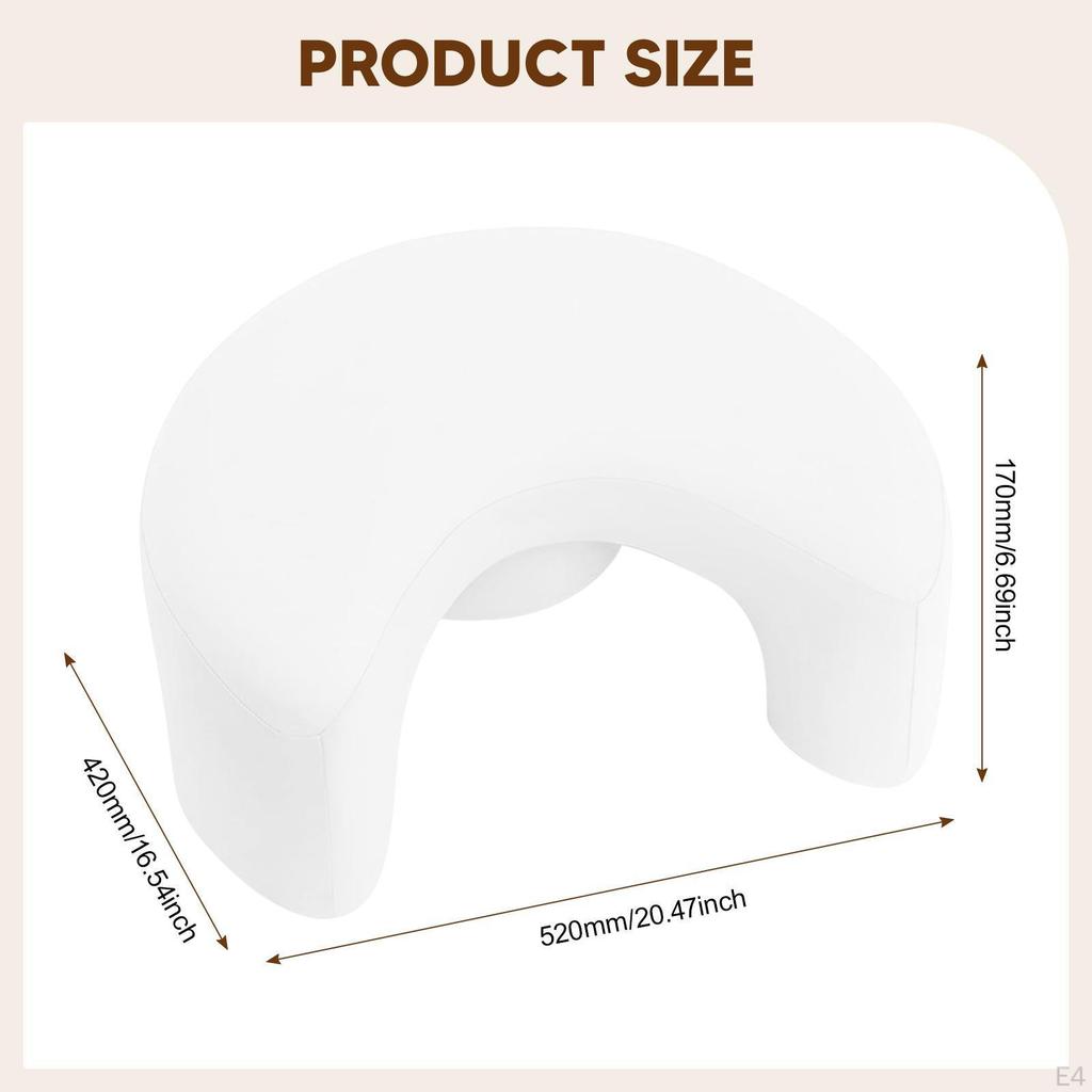 Side Sleeper Pillow with Arm Holes Memory Foam Bed Gift Ergonomic Support for Stomach Back Sleeping