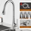 TLXT Wall-Mounted Kitchen Pull-Out Faucet