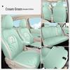 Applicable Purple ORA Good Cat Leather Seat Cover - All-Season, Breathable, Wear-Resistant, Full Wrap Design