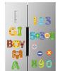 Magnetic Alphabet & Number Stickers for Kids - Educational Refrigerator Teaching Aids