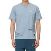 Evisu SS22 Shishi Dog Letter Print T-Shirt Men Tops Blue 2ESHTM2TS514XXCT