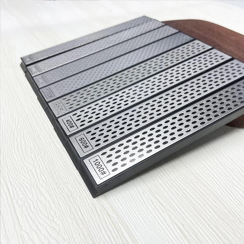 1 szt. 80-3000# Profesjonalna ostrzałka diamentowa do systemu kamieni ostrzących noże, kuchenne narzędzie do ostrzenia ostrzy, narzędzie do szlifowania precyzyjnego, osełka