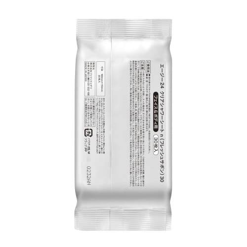 [Bulk Purchase] AG Deo 24 Clear Shower Sheet N (Fresh Savon) 30 Sheets X 3 + Bonus Odor, Sweat, Stress Odor, Non-sticky, Smooth, Whole Body, Face, Ant