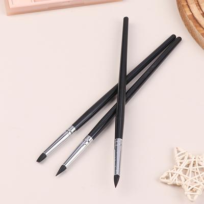 Black Silicone Eyeliner Brush Blade Multi-Purpose Eyebrow Lipstick Brushes Easy To Use Nail Painting Pen Eyes Shaping Makeup