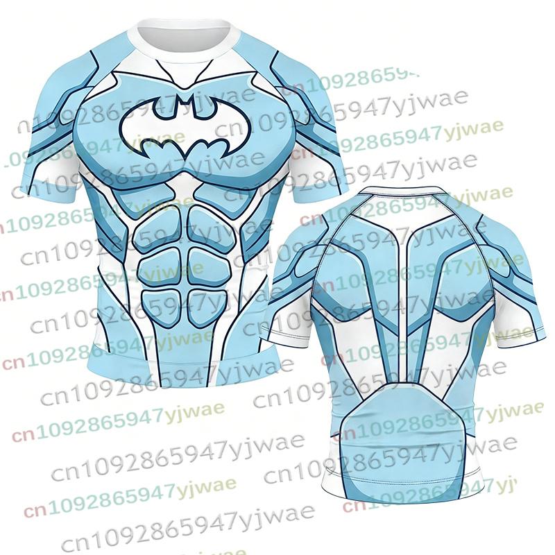 Summer New Batman Series Jiu Jitsu Breathable Tshirts Fitness XXS