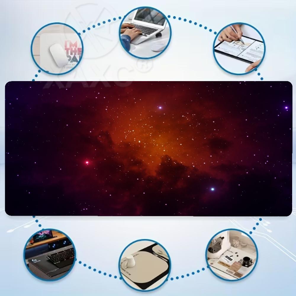 Mouse Carpet Mause Pad Gamer Galaxy Keyboard Mat Pads Gaming Desk Protector Laptops Large Xaxc Cartoon Xxl Deskmat Mats Cute