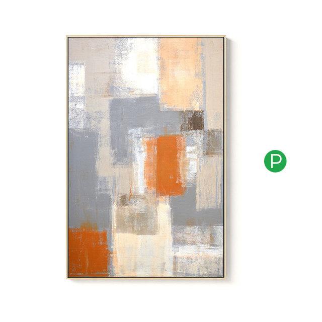 Galben strălucitor Grunge Geometrie abstractă Decor modern Poză Canvas Wall Art Poster Camera Hotel Decoration