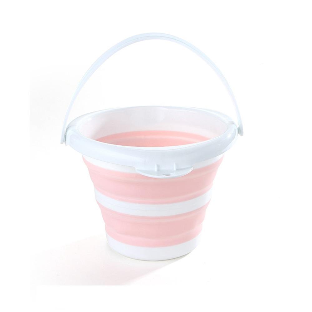 Portable Folding Water Bucket Thickened Collapsible Wash Basin Water Splashing Festival