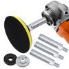 Set Of 3 Practical M10 Thread 80mm Extension Rod Connecting Rod For Angle Grinder And Car Polishing Accessories