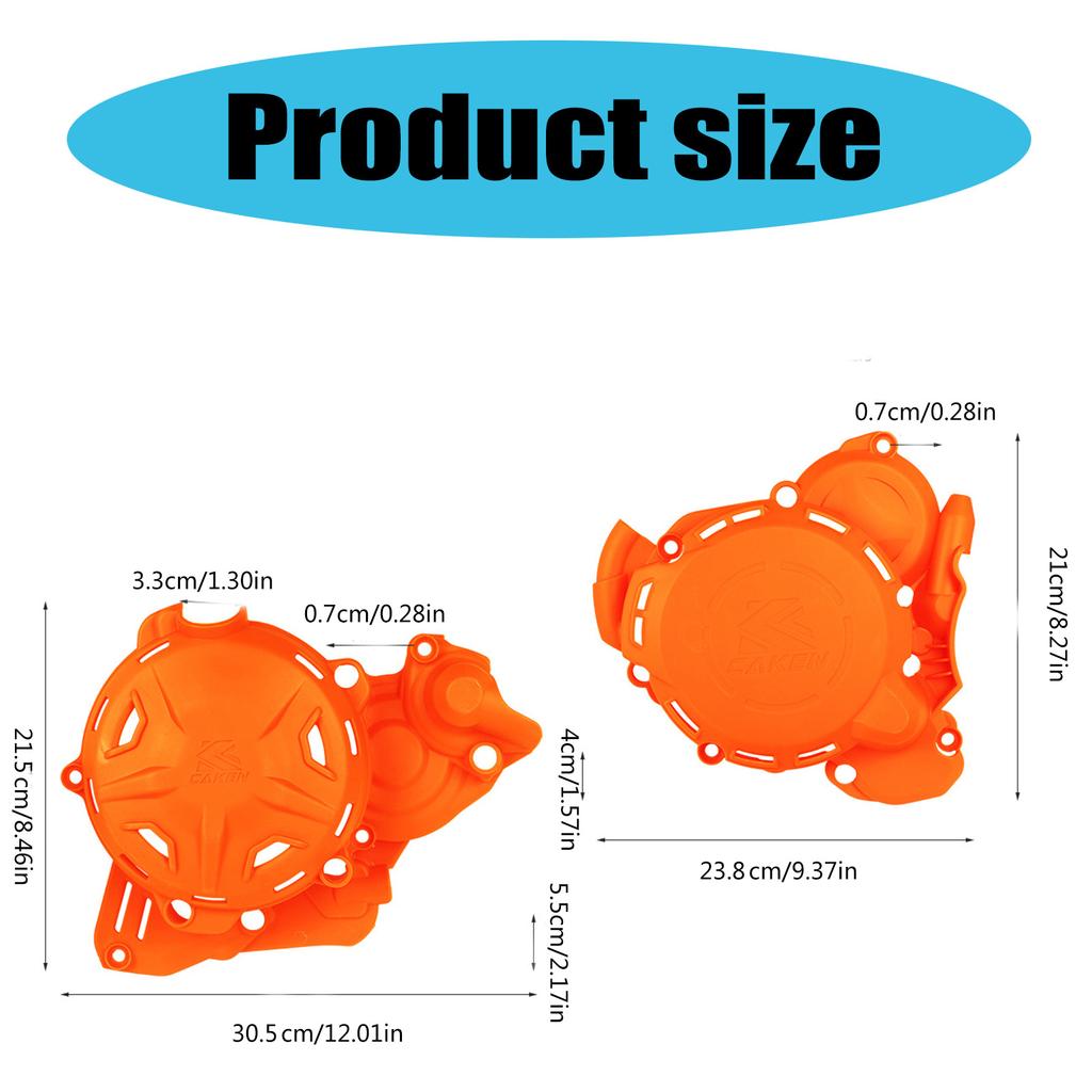 Comprehensive Engine Protection Cover Motorcycle Engine Protector Precisions Crafted Engine Guard for 2 Strokes Engines