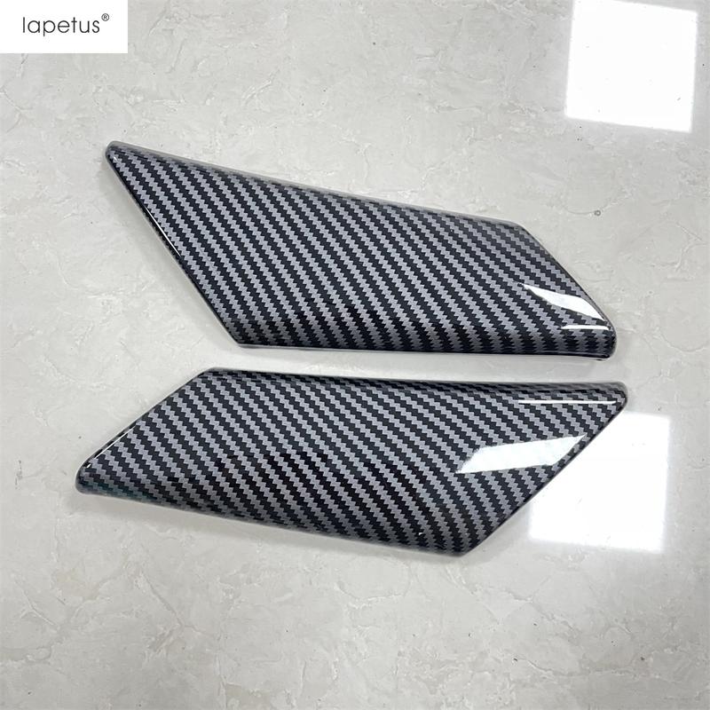 Λωρίδα Διακόσμησης Πάνελ Υποβραχιόνιου Εμπρόσθιας Πόρτας Αυτοκινήτου με Διακόσμηση Παγιέτες Κάλυμμα Τριμ Για Peugeot 208  - 2025 Αξεσουάρ Εσωτερικού από Ανθρακονήματα