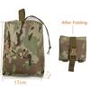 Folding Molle Tactical Magazine Dump Drop Pouch Hunting  Airsoft Ammo EDC Tool Bag Foldable Utility Recovery Mag Holster Package
