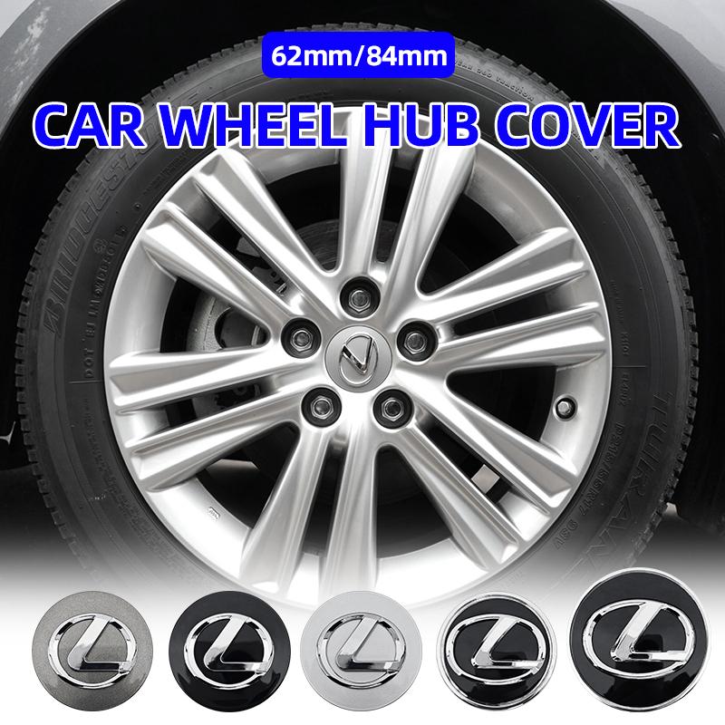 4 pièces 62 MM 84 MM Cache-moyeu de roue de voiture Cache-écusson de moyeu Pour Lexus IS250 CT200h GS300 LS430 RX450h LX570 IS300 ES RX LS IS NX CT