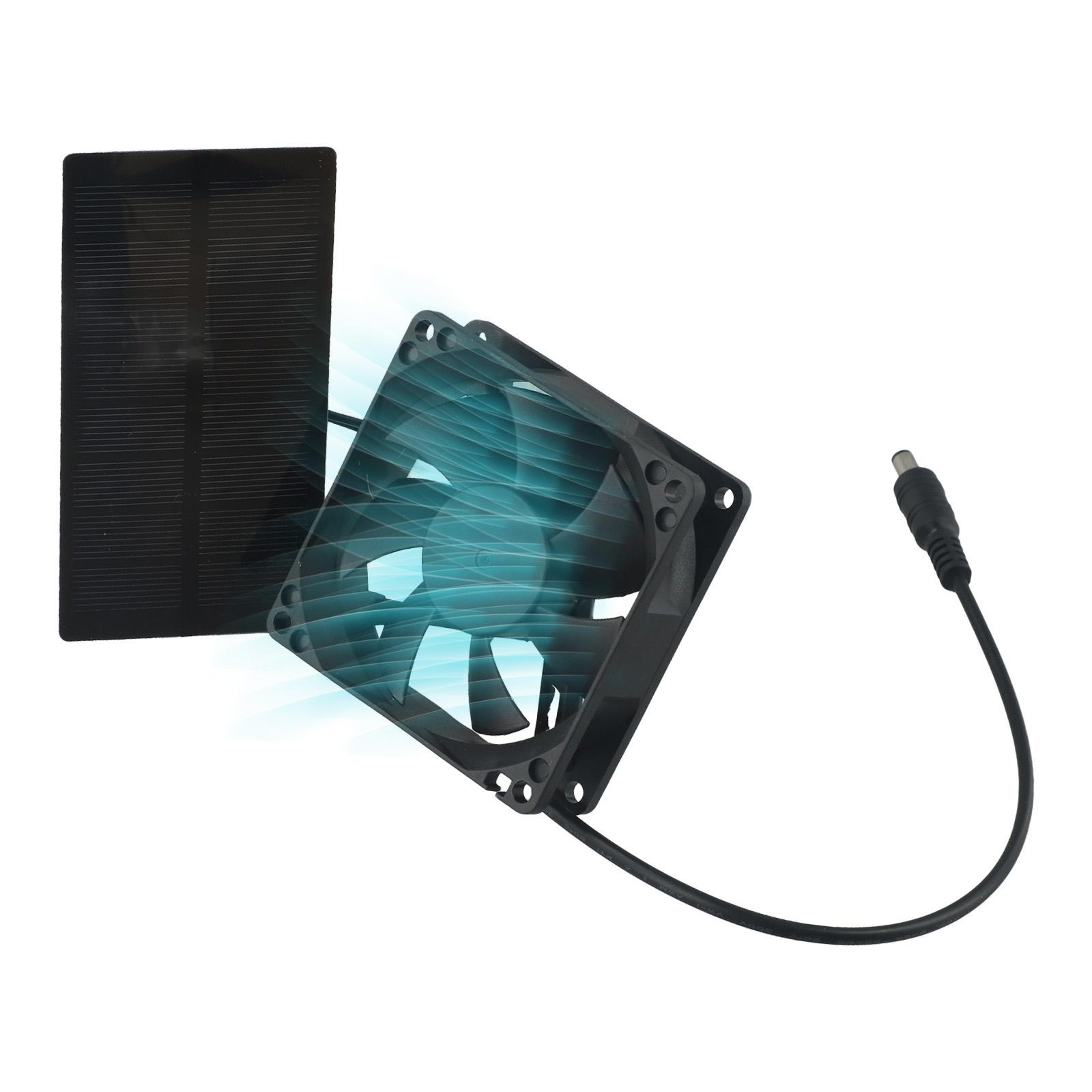 Солнечный вентилятор 5 В, 10 Вт, охлаждающий, долговечный, универсальный, простой в использовании, экологически чистый, ламинация эпоксидной смолой China Mainland