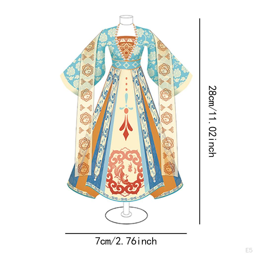 Children's DIY Toy Set with Materials for Making Chinese Traditional Attire