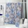China Colored Jacquard Pure Cotton Four-Layer Gauze Bath Towel Men Women Extra-Large Adult Beach Towel Soft Absorbent