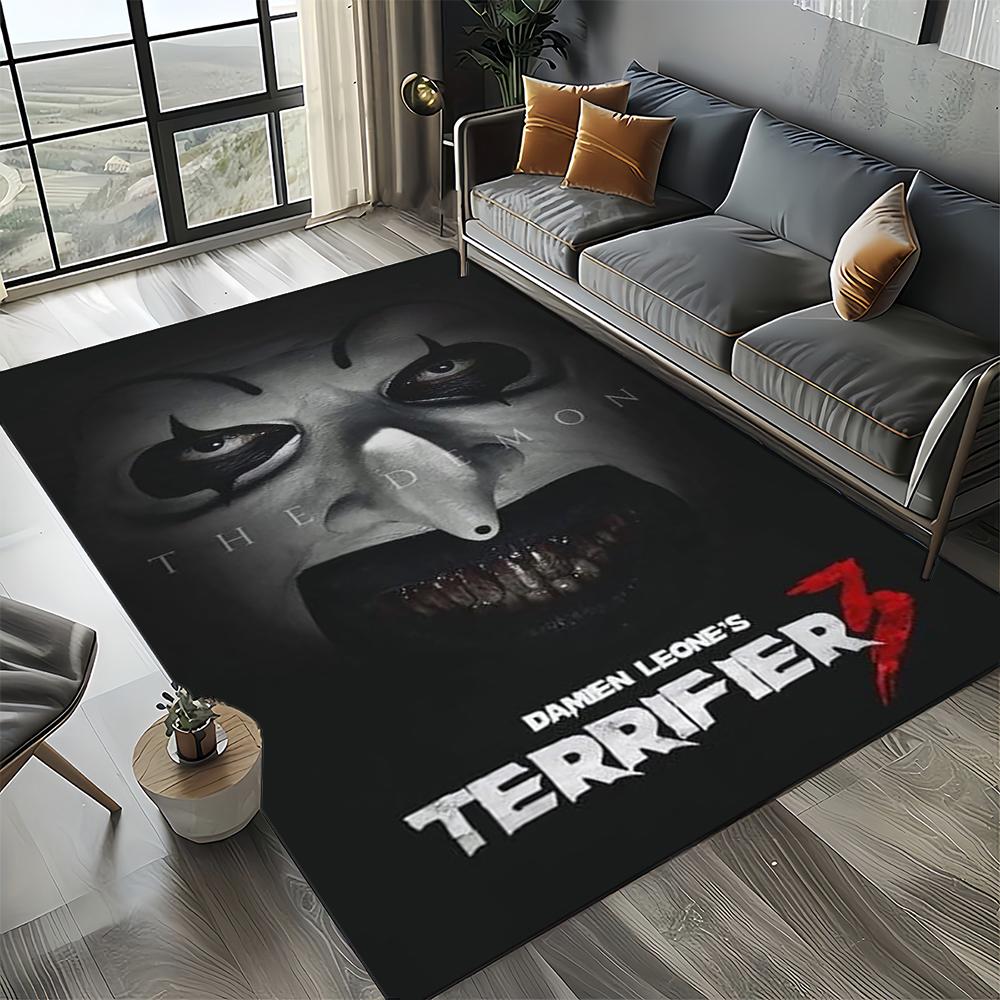 

27 Style Terrifier Horror Movie Halloween Gift Area Rug Carpet for Living Room Bedroom Home Decor,kids Non-slip for Sofa Doormat 40x60cm( 15x23in )