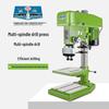 CNC Dual-Head Desktop Drill & Tap Machine - Adjustable Multi-Axis Bench Drill & Tapping