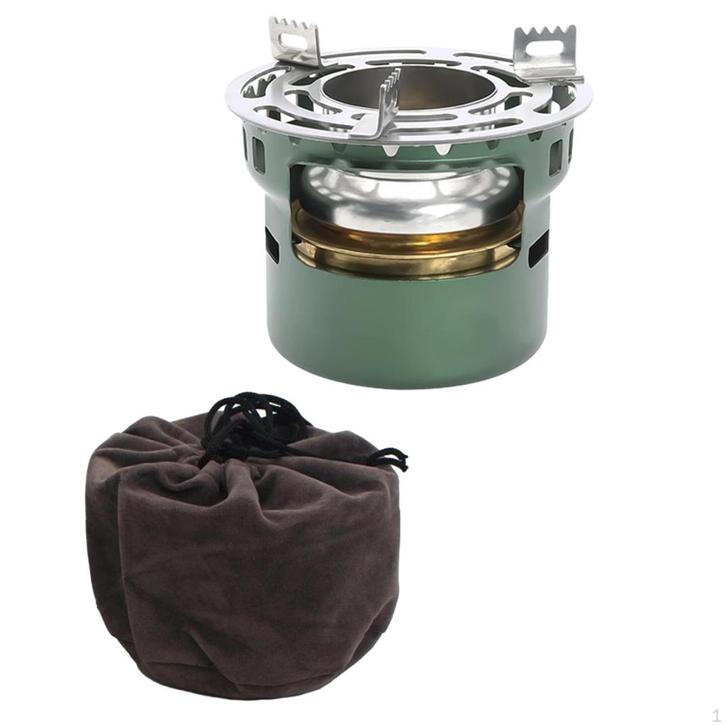 Alcohol Stove Spirit Burner Backpacking Aluminum Alloy Furnace Camping for