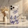 Applicable To Iphone17promax Mobile Phone Case, Colorful Laser Flower Apple 18 Anti-drop 17Pro Transparent Case