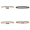 Womens Leather Belt With Square Alloy Buckle For Elegant Casual Wear