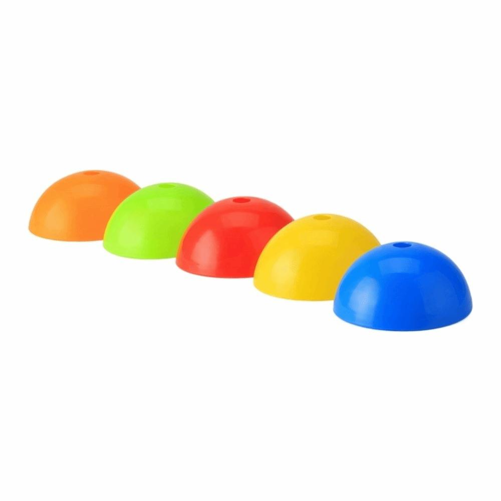 5PCS PE Training Cones Bowl Shaped Agility Discs Reusable Soccer Marker Discs  Indoor Practice
