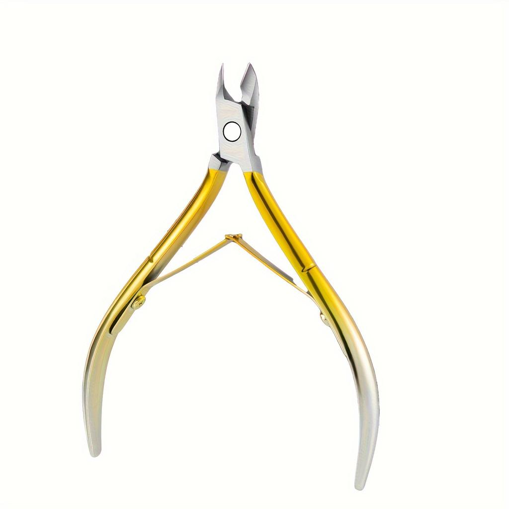 1Pcs Cuticle Nipper, Premium Stainless Steel Cuticle Trimmer for Manicure & Pedicure At Home/Spa/Salon