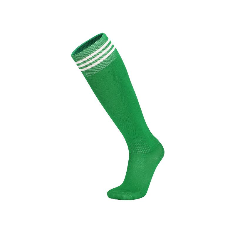 Summer Thin High-Tube Football Socks Men'S Sports Socks Children'S Knee-Length Women'S Stockings Three-Bar