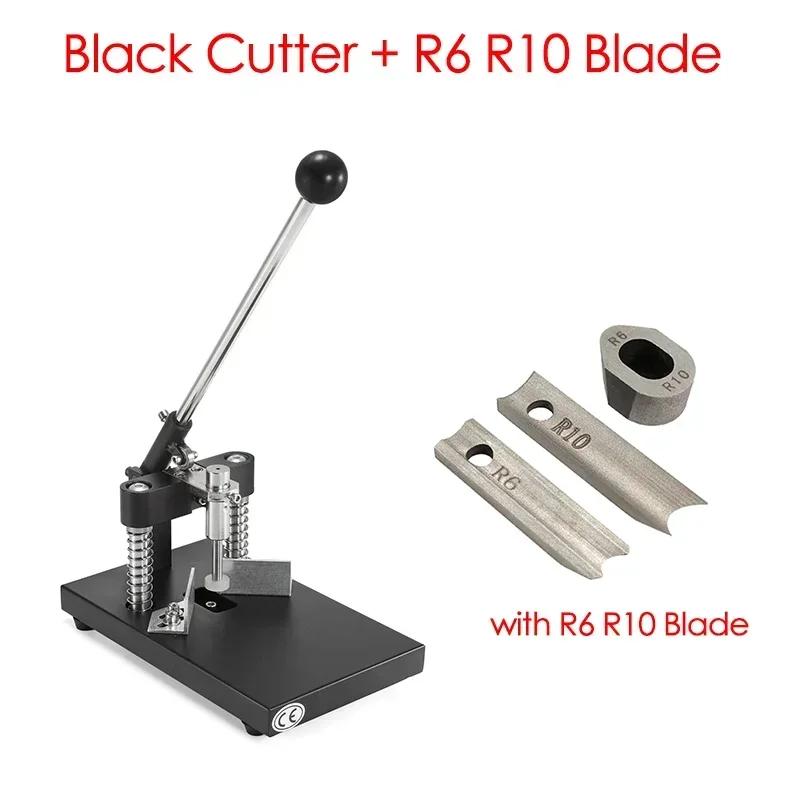 

Металлический угловой резак R6 R10, мощный ручной резак для резки и фаски для бумагоделательной промышленности, печати, упаковки