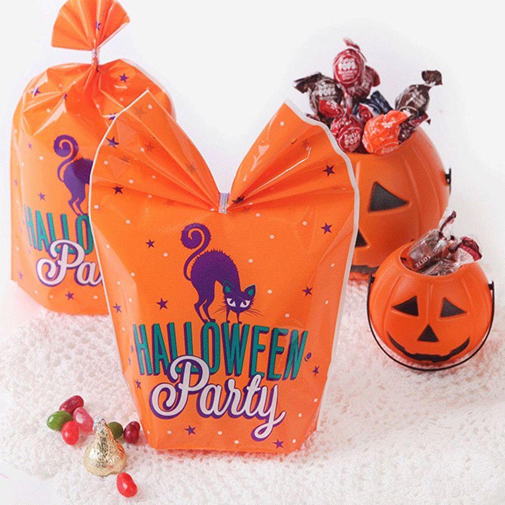 Decor Handbag For Biscuits Snack Halloween Decoration Party Supplies Baking Gift Bags Candy Pouch