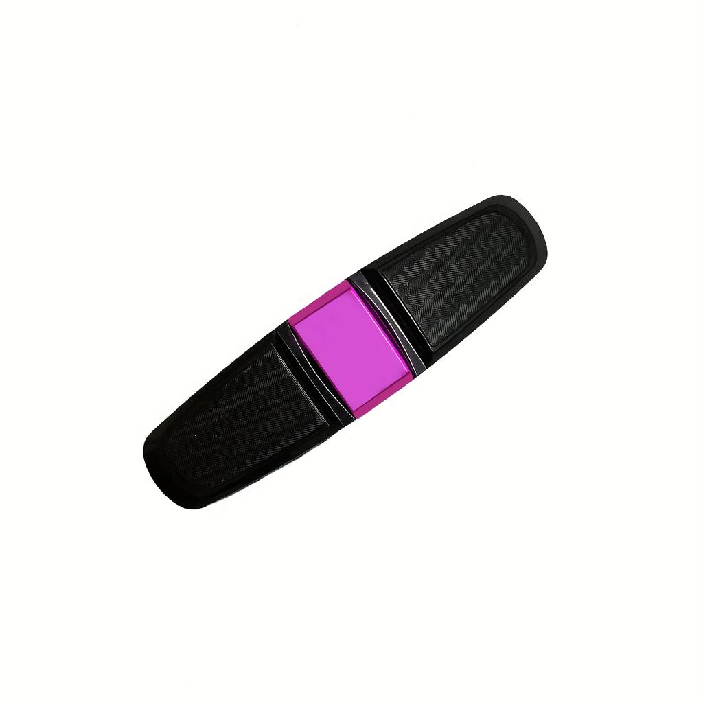 Car Mounted Glasses Frame sun visor 180 Degree Rotation Multifunctional Carbon fiber Car Glasses Clip Double Headed Clip Board